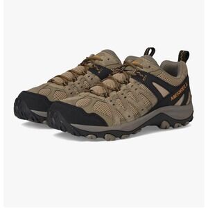 NEW! Merrell Men's Accentor 3 Mid Waterproof Leather Hiking Boots Pecan Sz 9.5 M